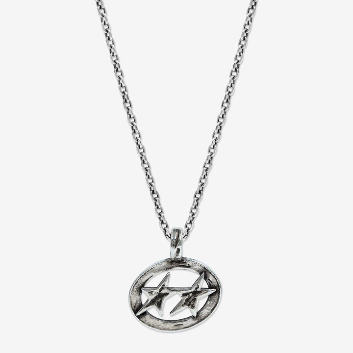 TwoJeys Superstar Necklace Silver