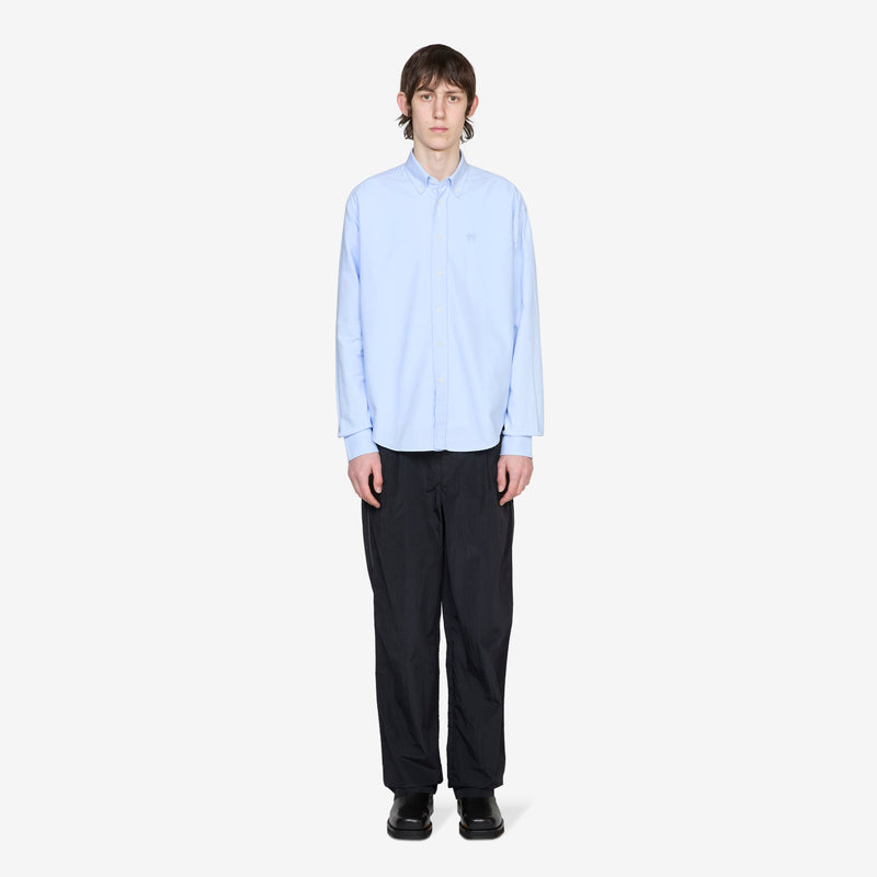 Vit Button Down Oxford Shirt Light Blue Shirts