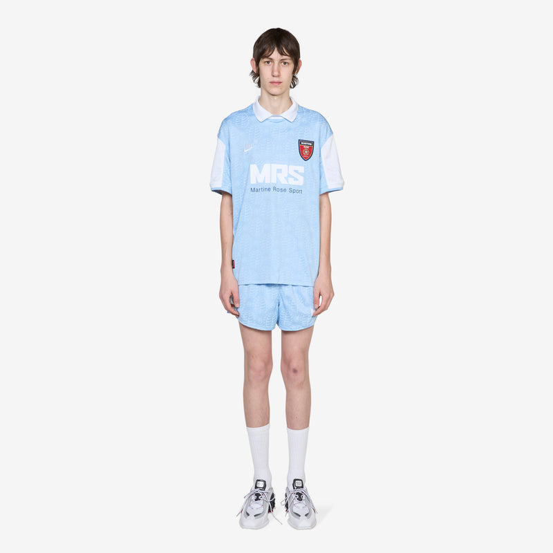 Martine Rose x Football Short Psychic Blue | White Shorts