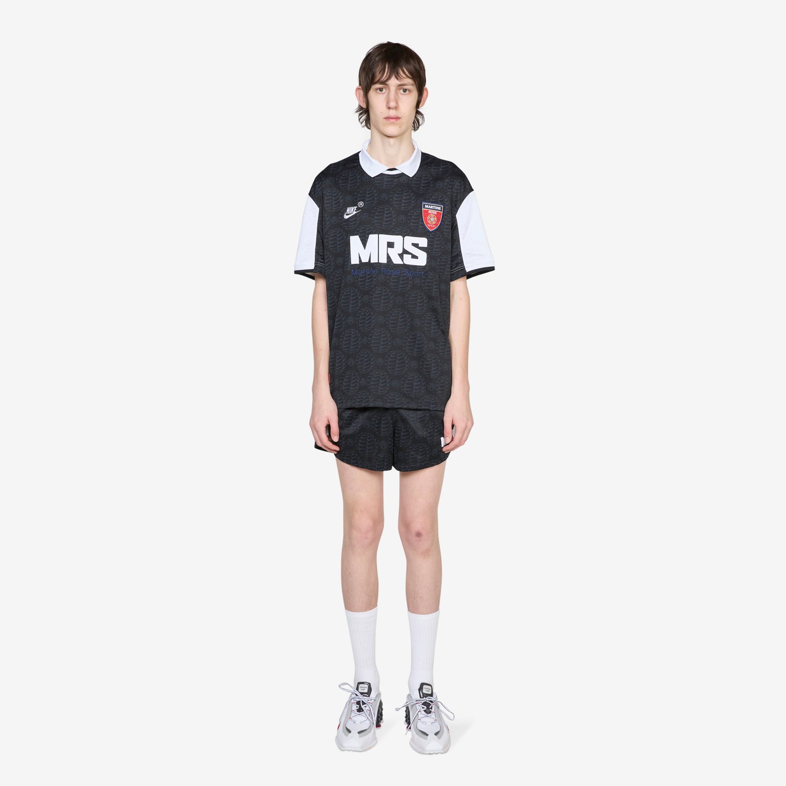 Martine Rose x Football Short Black | White – Above The Clouds