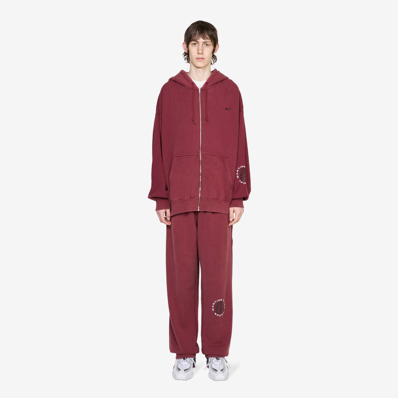 Martine Rose x Fleece Trousers Team Crimson | Heather | White Pants