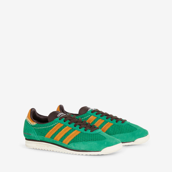 Wales Bonner x SL72 Knit Team Green | Collegiate Gold | Dark Brown