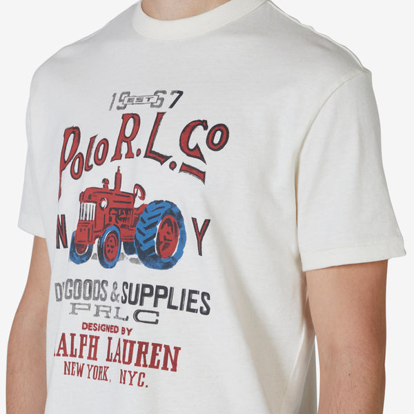 Classic Fit Jersey Graphic T-Shirt Nevis