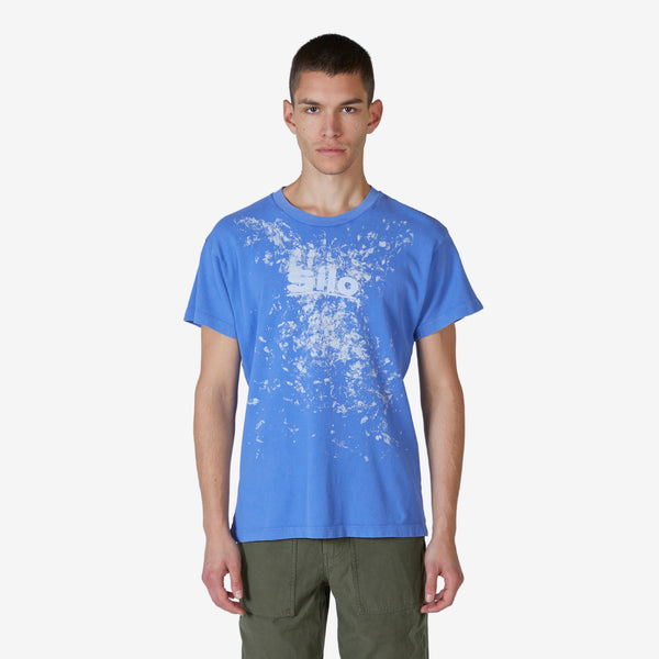 Unisex Stained T-Shirt Blue