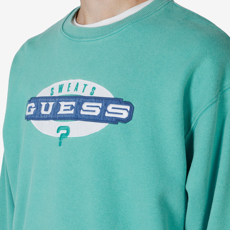 Eli Russell Linnetz Vintage Logo Crewneck New Pool Blue