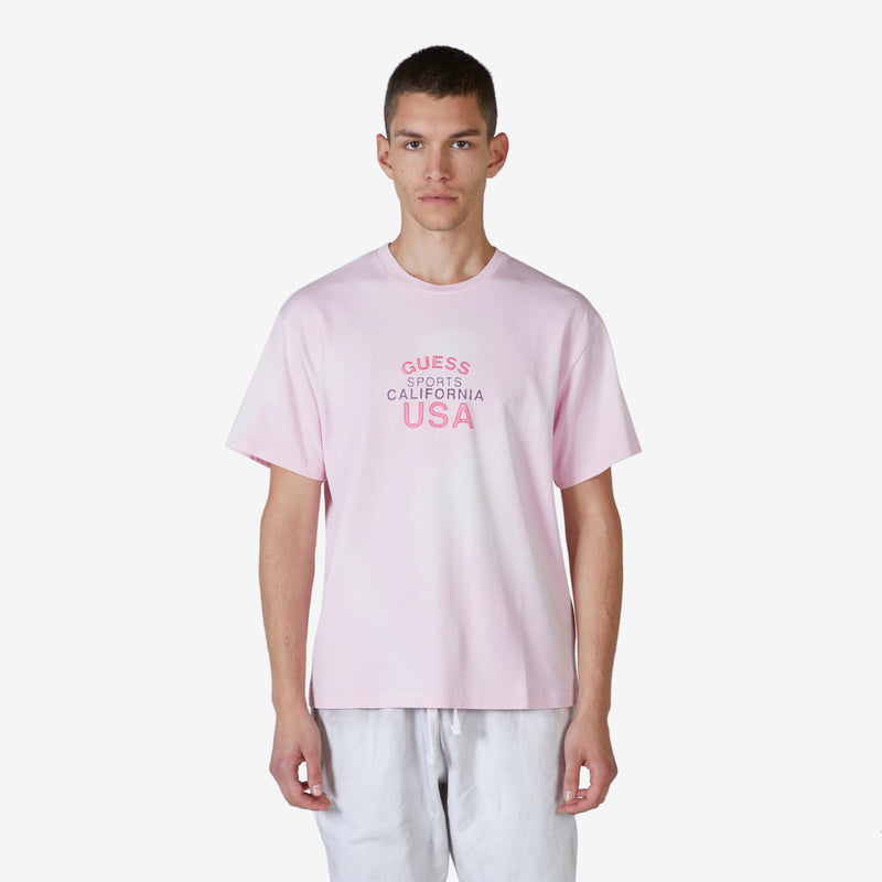 Eli Russell Linnetz Faded Graphic T-Shirt Soft Rose