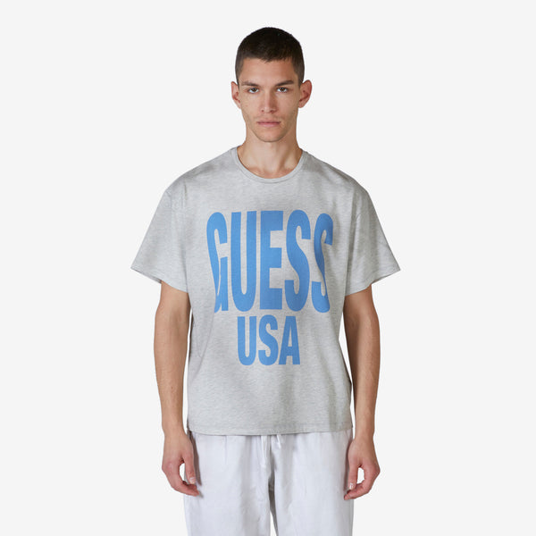 Eli Russell Linnetz Aged Graphic T-Shirt Heather Grey