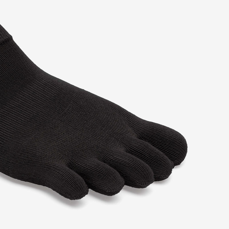 Vibram No-Show Toe Socks Black Accessories