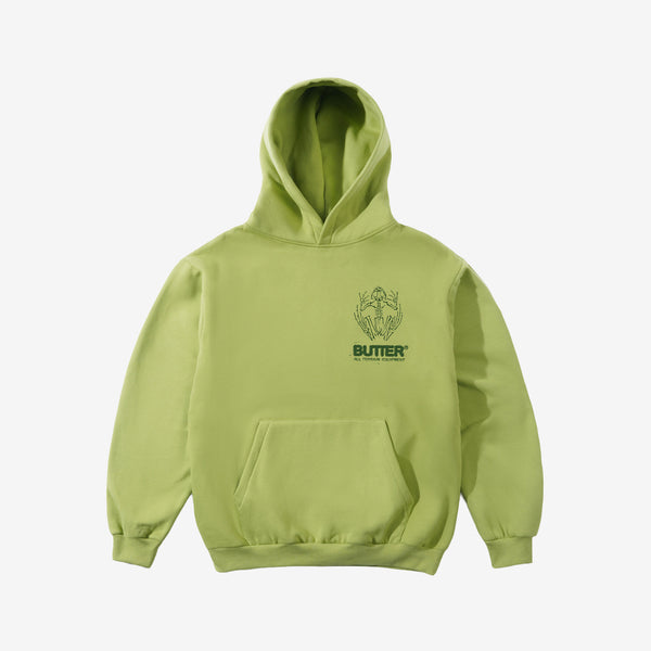 Fossil Pullover Hood Moss Jumpers