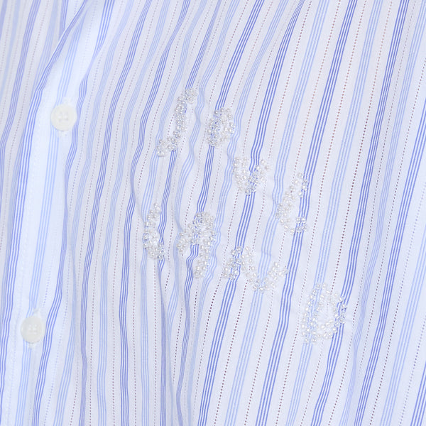 Damon Shirt White | Blue