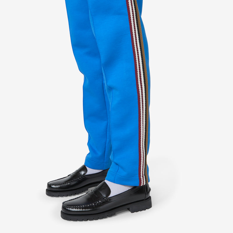 Winter Elevated Double Face Track Pant Blue