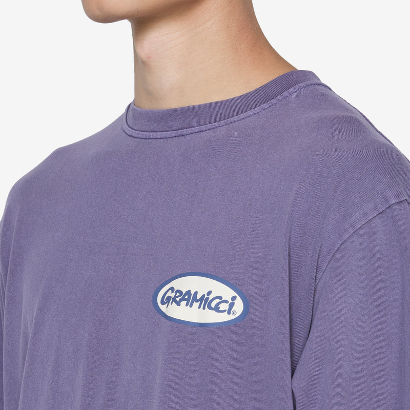 Gramicci Oval T-Shirt Purple Pigment