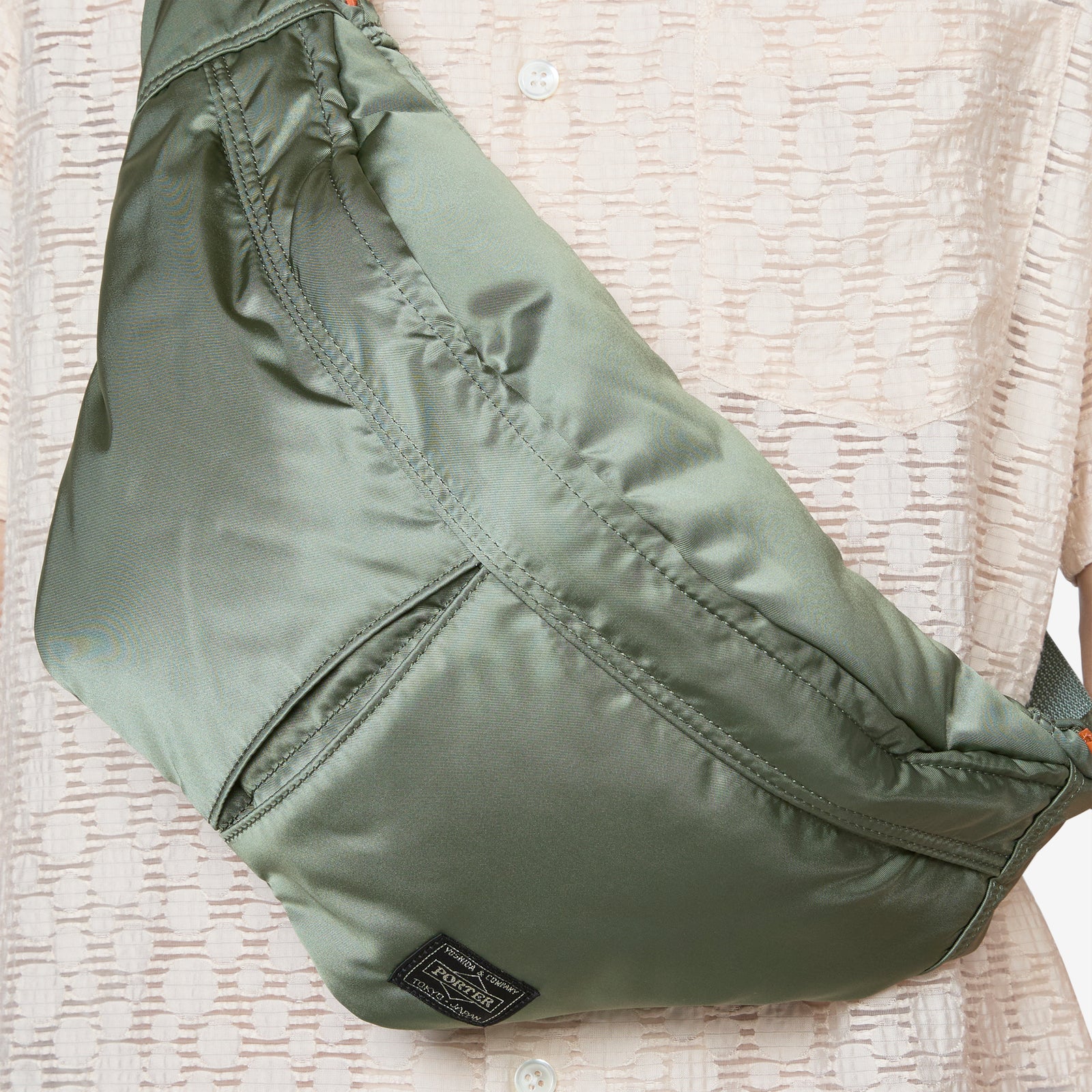 新品 PORTER / TANKER WAIST BAG(S) セージグリーン(Tanker 新品 PORTER / TANKER WAIST BAG(S) セージグリーン(Tanker