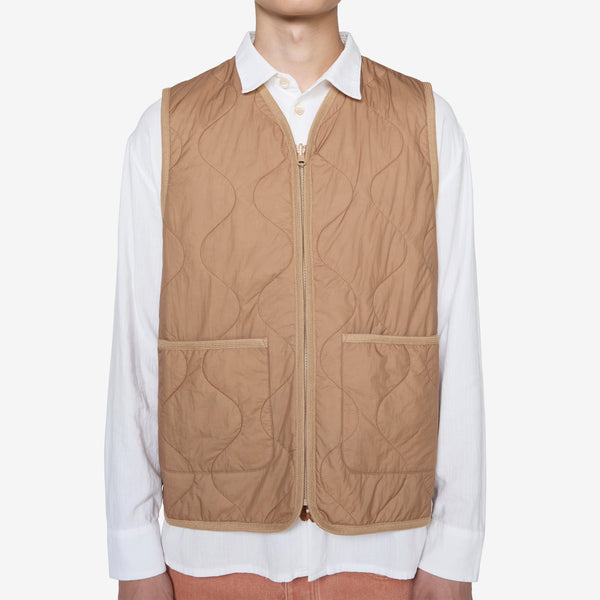 Bogdan Quilted Vest Mocca Mousse