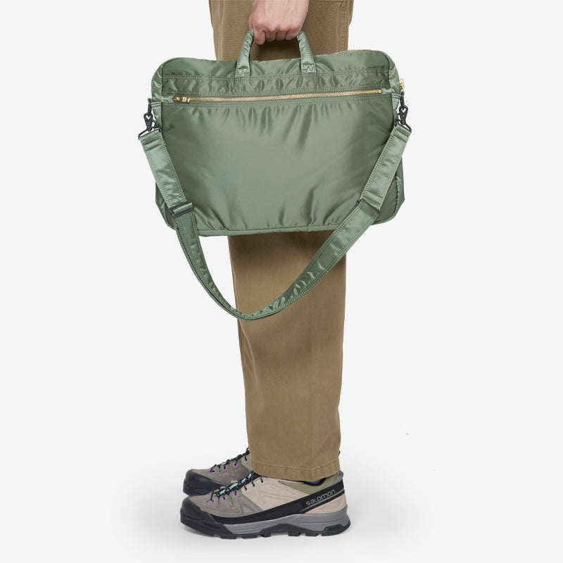 SS24 Tanker 2-Way Briefcase Sage Green