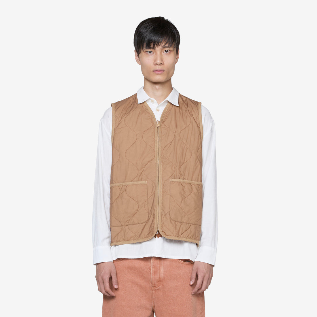 Bogdan Quilted Vest Mocca Mousse Jackets