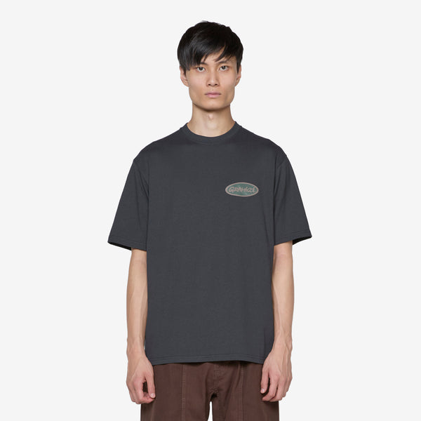 Gramicci Oval T-Shirt Vintage Black