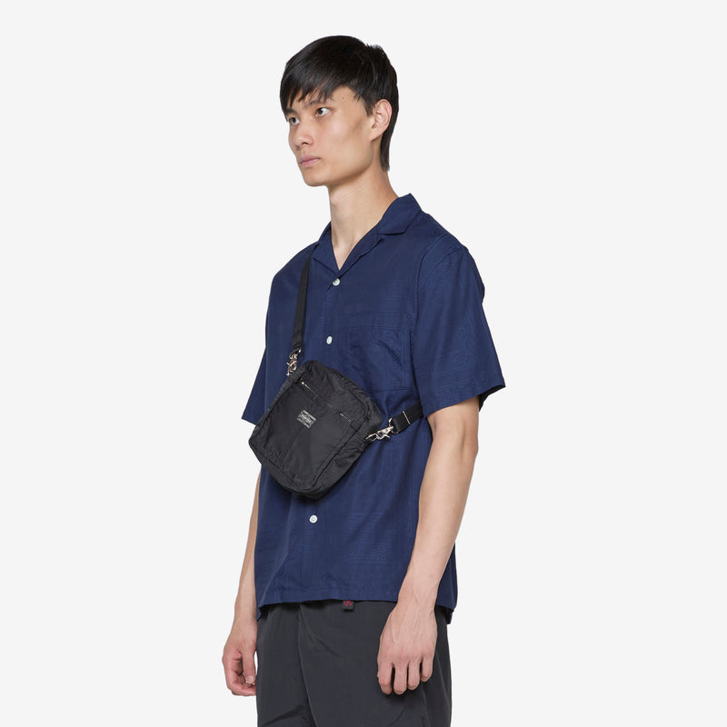 Mile Vertical Shoulder Bag Black