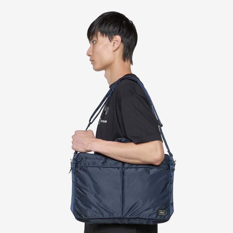SS24 Tanker 2-Way Briefcase Iron Blue Bags