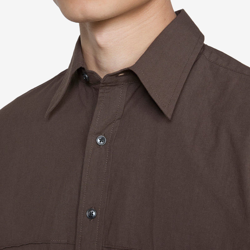 Double Shirt Washed Brown