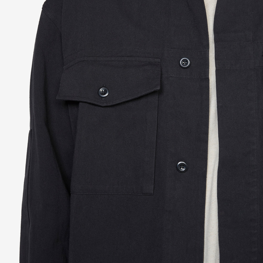 MHL. Drawcord Jacket Black Jackets