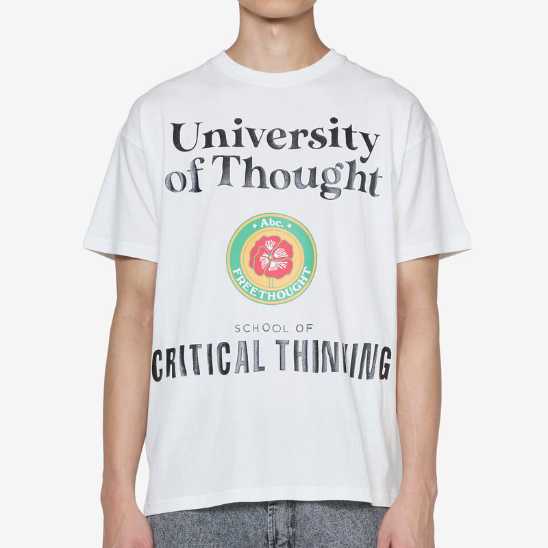University Short Sleeve T-Shirt White