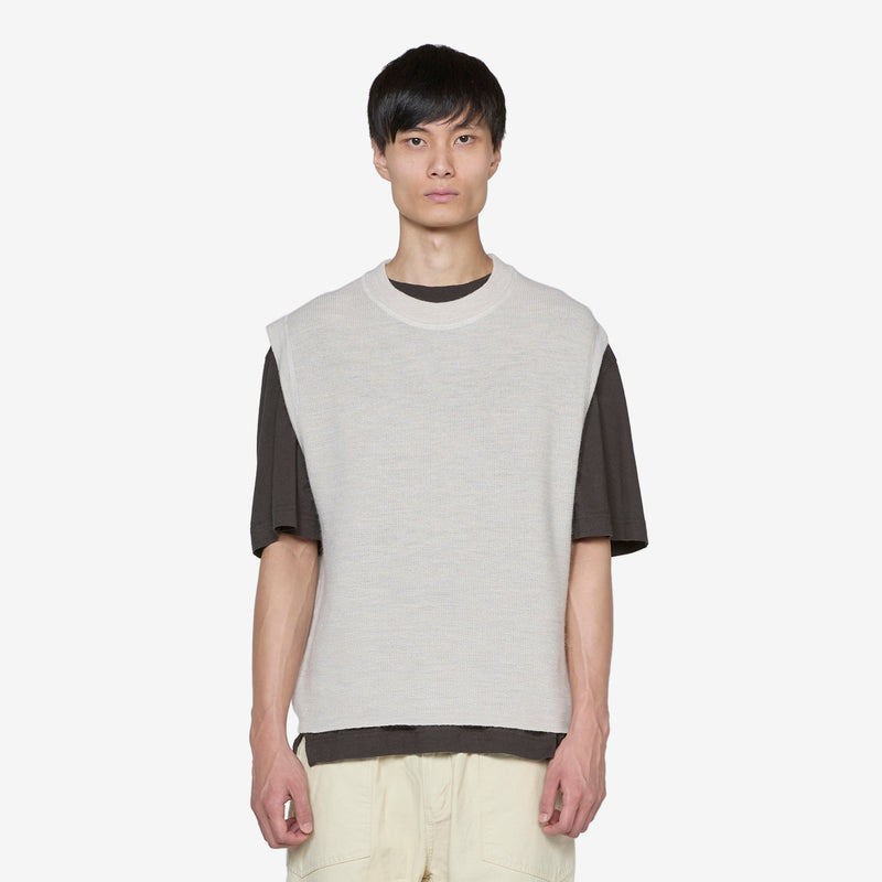 MHL. Crew Neck Slipover Chalk Jumpers