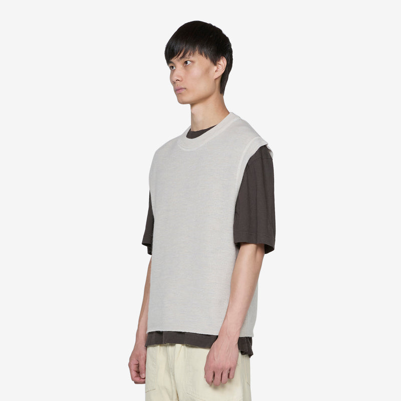 MHL. Crew Neck Slipover Chalk Jumpers