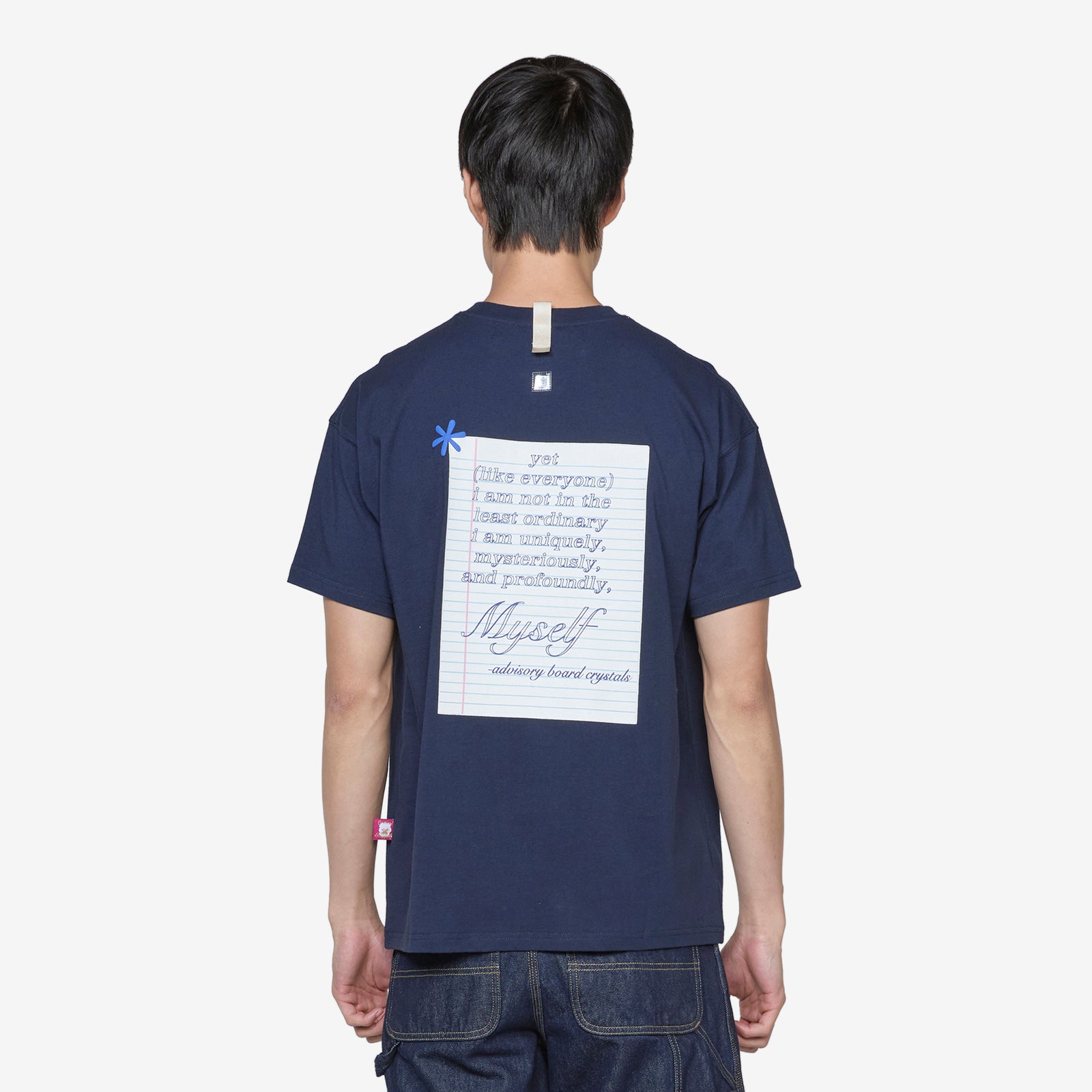 everyone pocket tee shirt(NAVY)Lサイズ