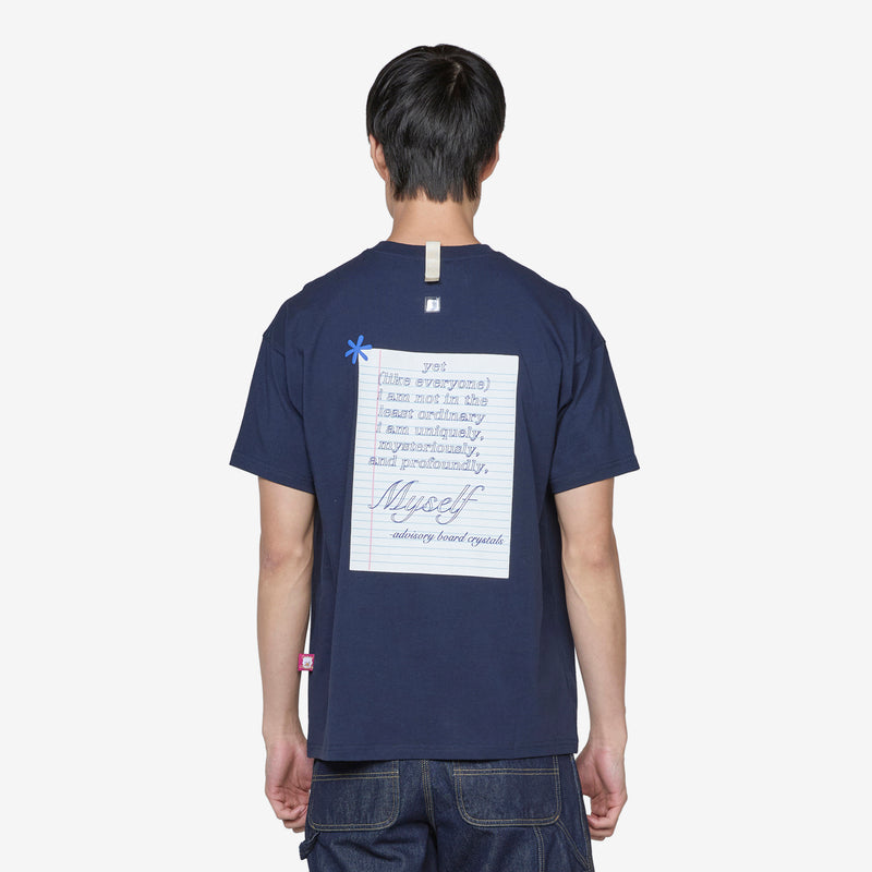 I Am Ordinary Short Sleeve T-Shirt Navy