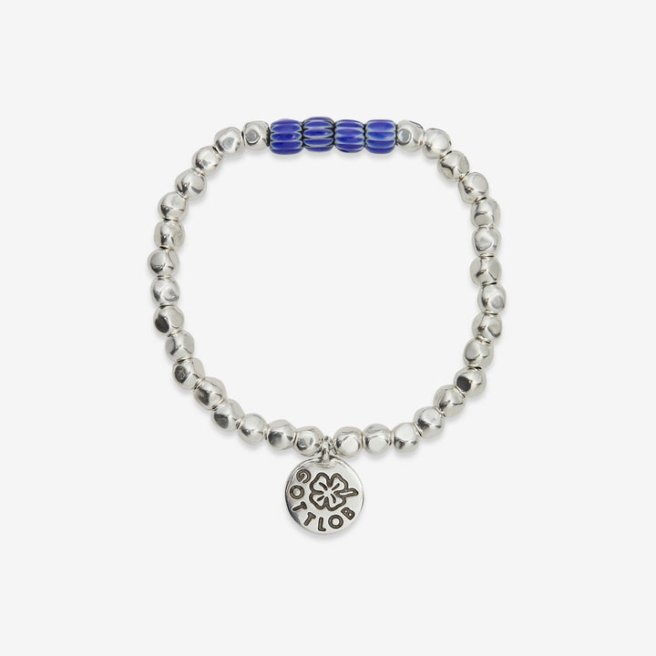Edition No. 2 Bracelet Blue | White Front