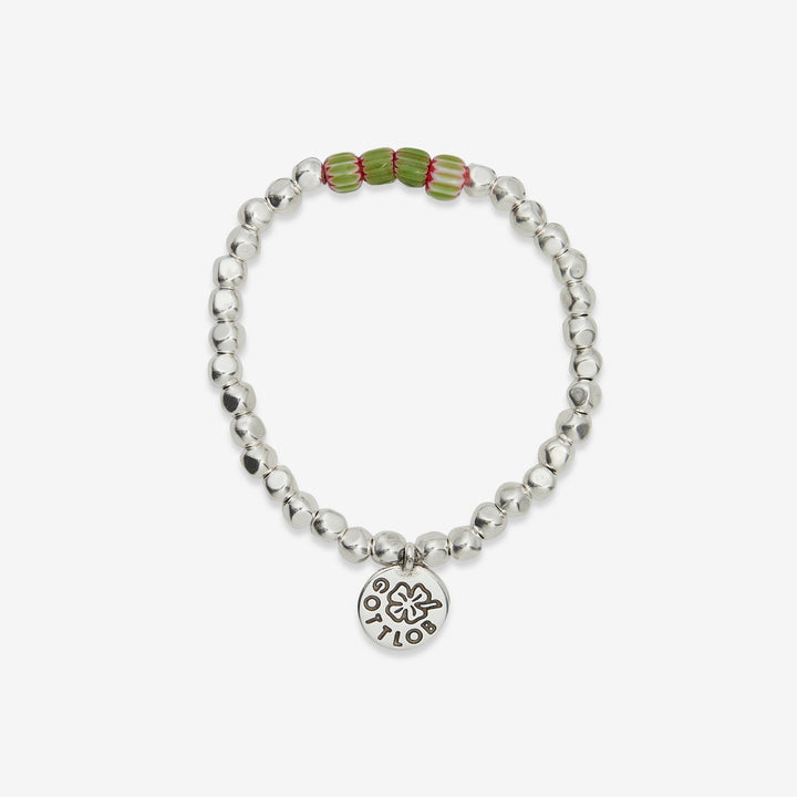 Edition No. 2 Bracelet Green | Red Front