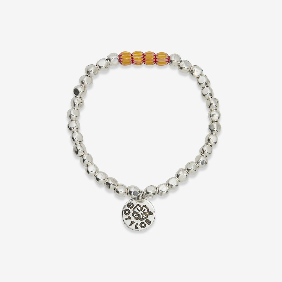 Edition No. 2  Bracelet Orange | Dark Red Jewellery