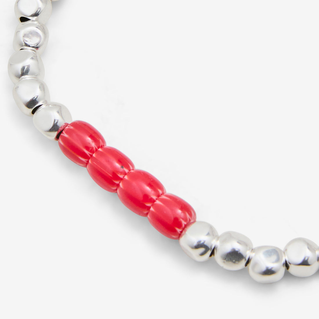 Edition No. 2 Bracelet Red | White Jewellery