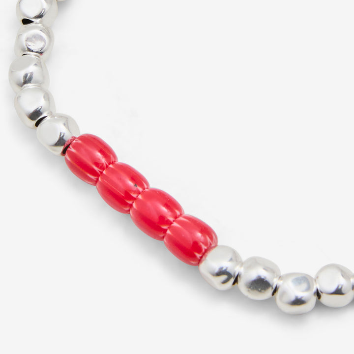 Edition No. 2 Bracelet Red | White