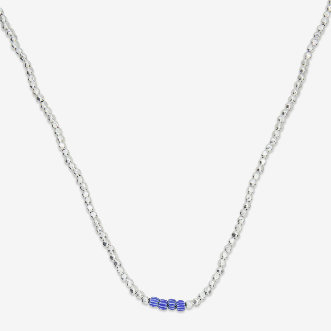 Edition No. 2 Necklace Blue | White Jewellery