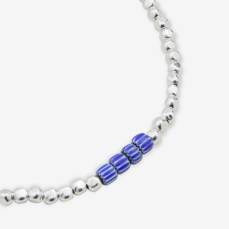 Edition No. 2 Necklace Blue | White Jewellery