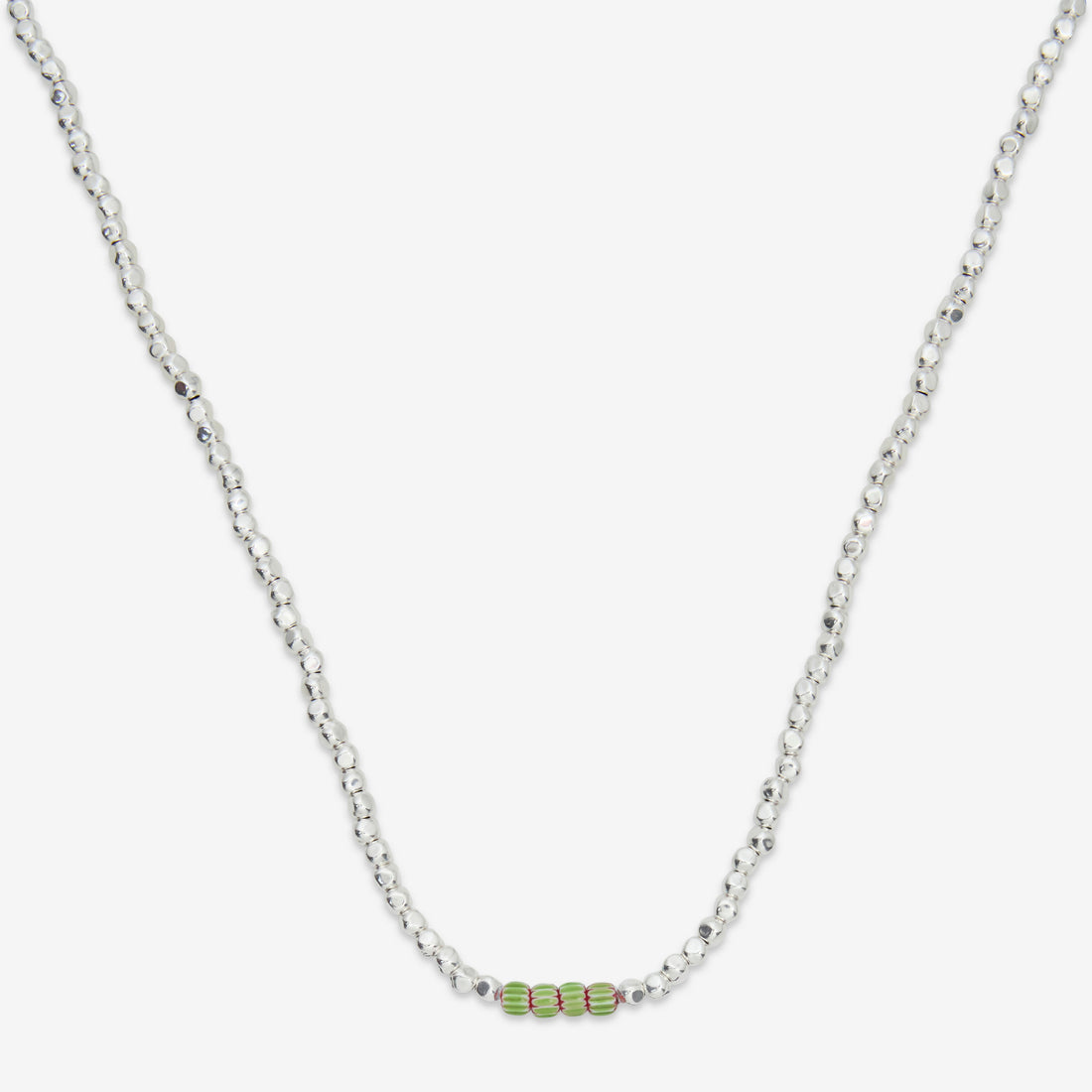 Edition No. 2 Necklace Green | Red Jewellery