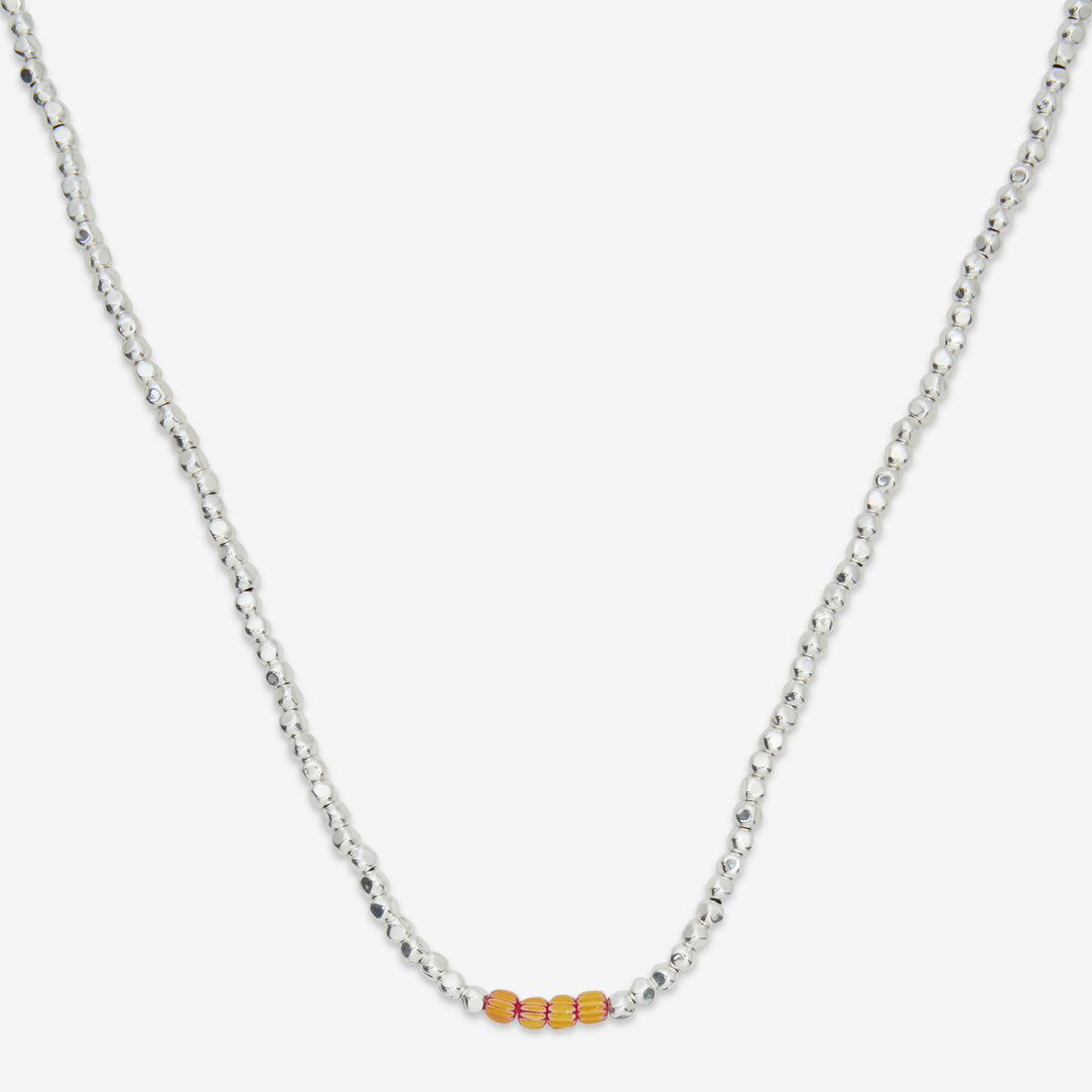 Edition No. 2 Necklace Orange | Dark Red Jewellery