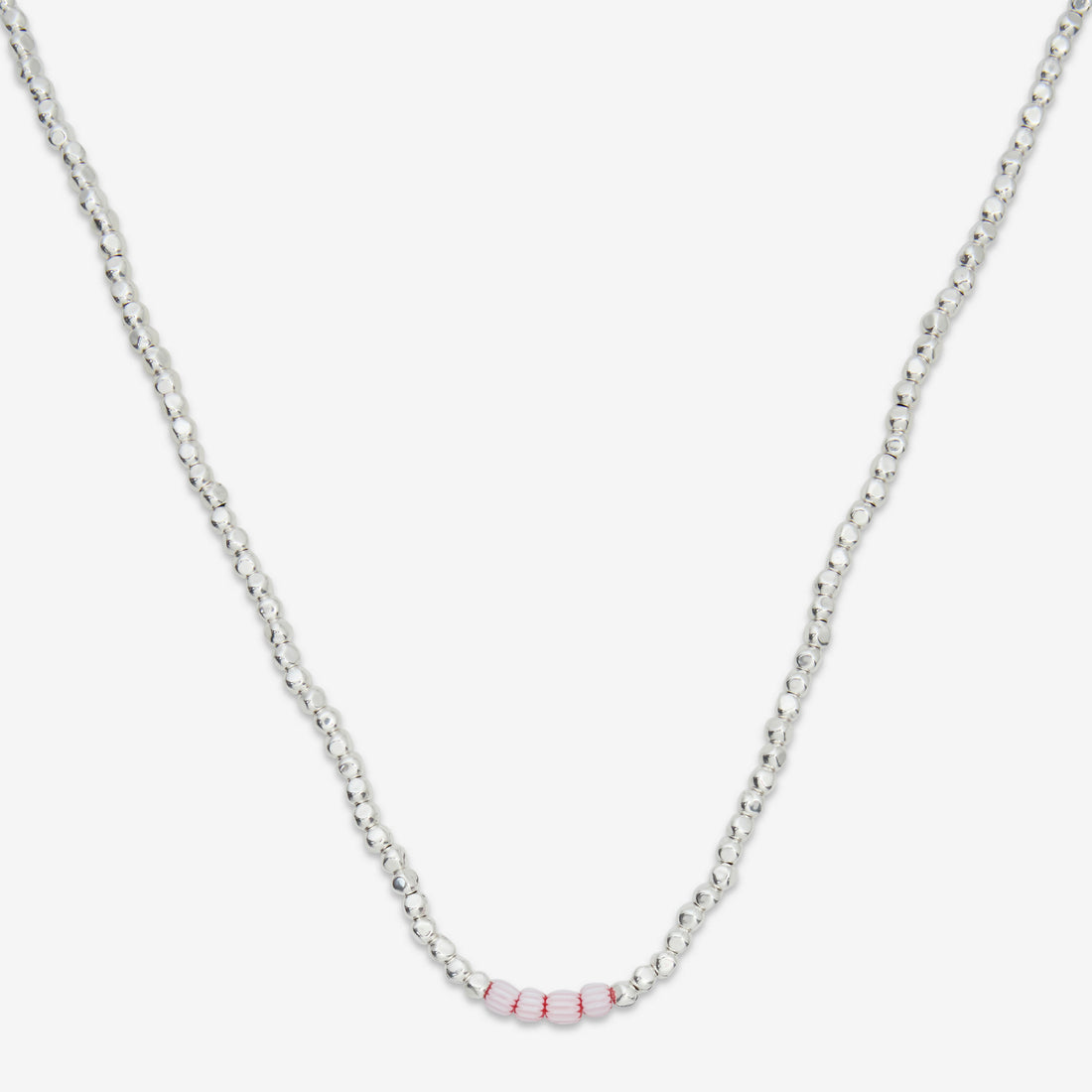 Edition No. 2 Necklace Pink | Dark Red Jewellery