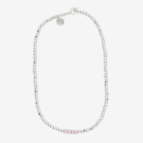Edition No. 2 Necklace Pink | Dark Red Jewellery