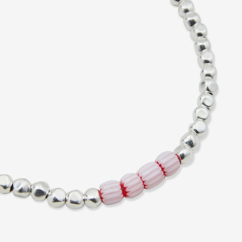 Edition No. 2 Necklace Pink | Dark Red Jewellery