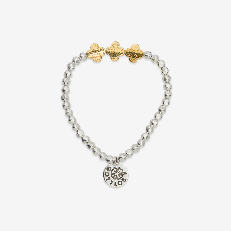 Edition No. 4 Bracelet Silver | Gold Jewellery