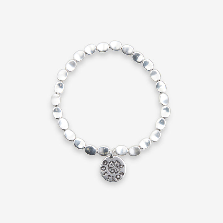 Edition No. 5 Bracelet Silver Front