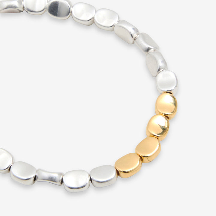Edition No. 5 Bracelet Silver | Gold
