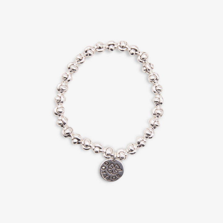 Edition No. 9 Bracelet Silver Front