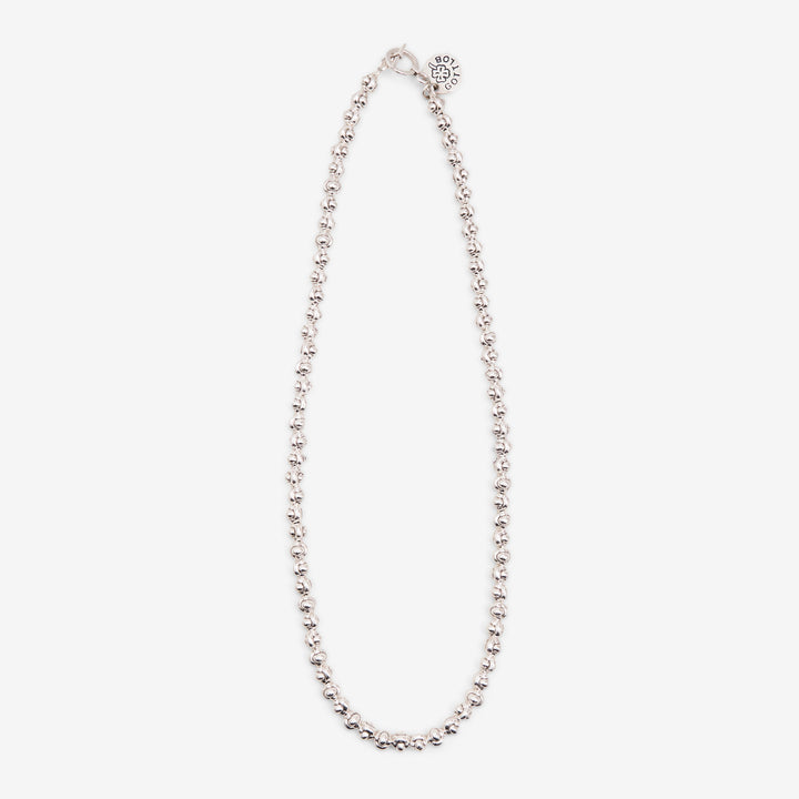 Edition No. 9 Necklace Silver Front
