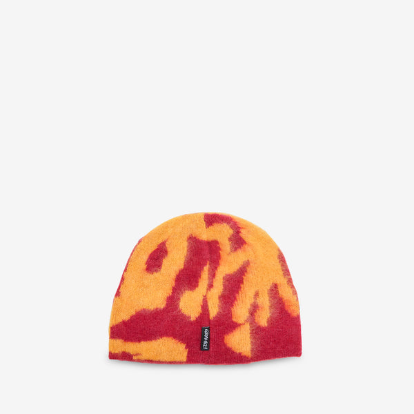 Mohair Burly Runningman Beanie Burnt Orange Headwear