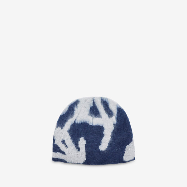 Mohair Burly Runningman Beanie Midnight Headwear