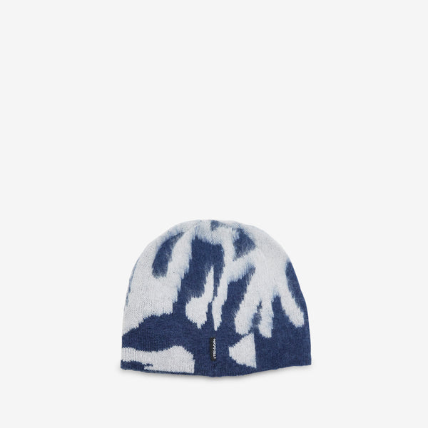 Mohair Burly Runningman Beanie Midnight Headwear
